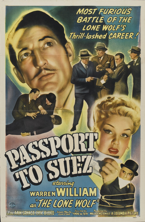 Passport to Suez - Movie Poster