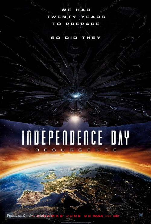 Independence Day: Resurgence - British Movie Poster
