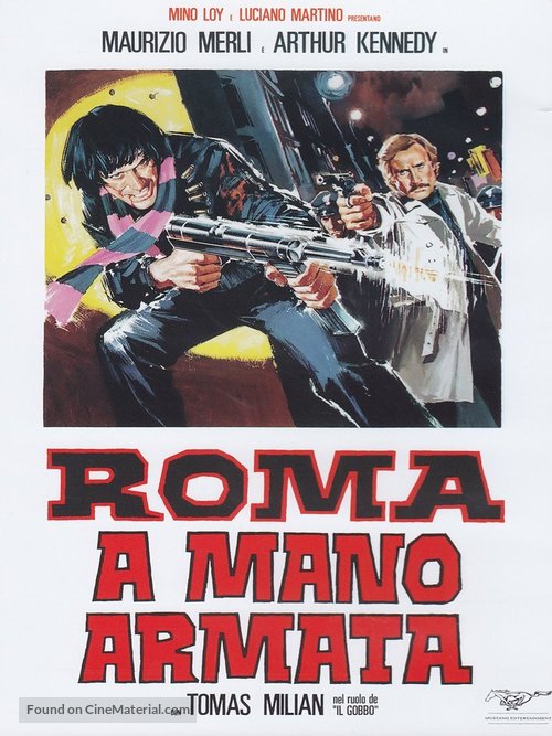 Roma a mano armata - Italian DVD movie cover