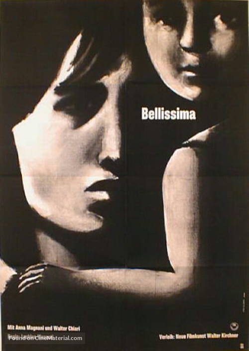 Bellissima - German Movie Poster
