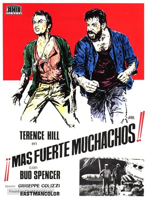 Pi&ugrave; forte, ragazzi! - Spanish Movie Poster