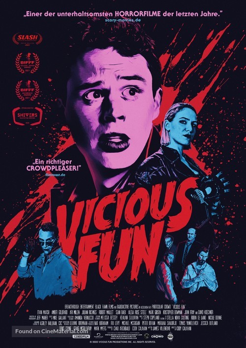 Vicious Fun - German Movie Poster