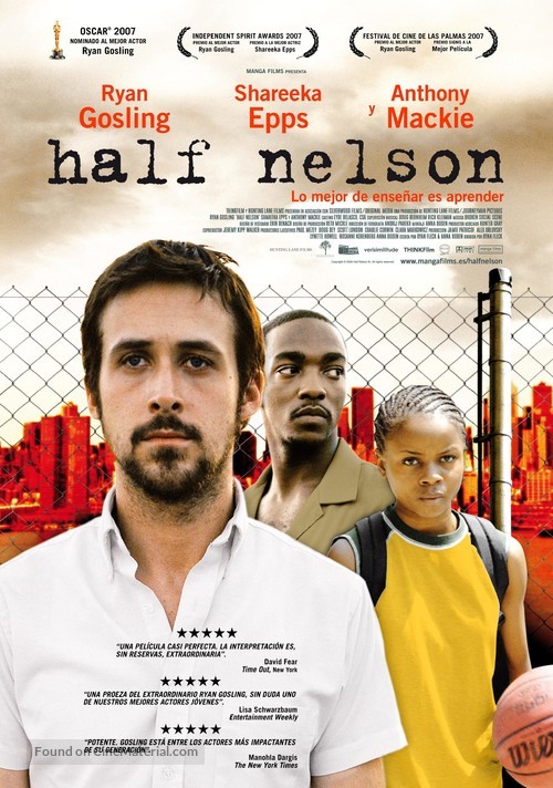 Half Nelson - Spanish Movie Poster