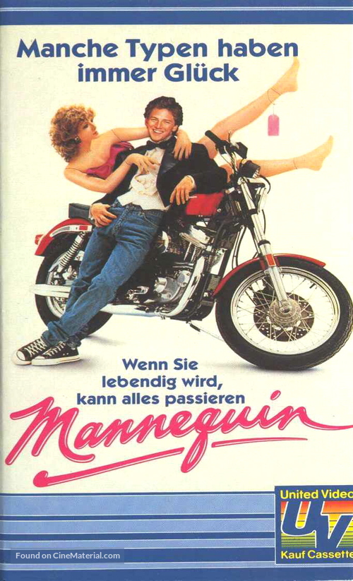 Mannequin - German VHS movie cover