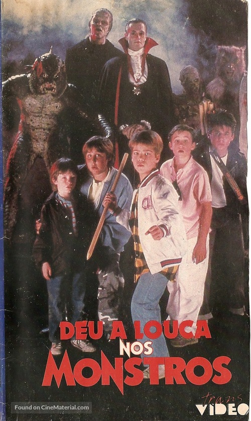 The Monster Squad - Brazilian Movie Cover