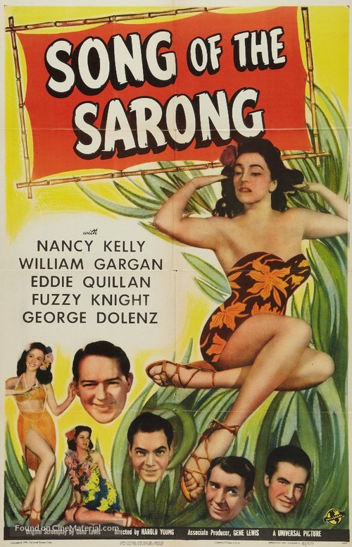 Song of the Sarong - Movie Poster