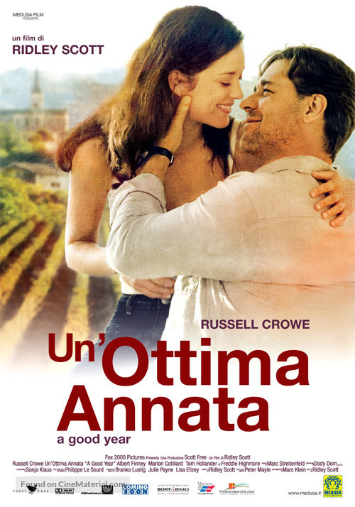 A Good Year - Italian Movie Poster