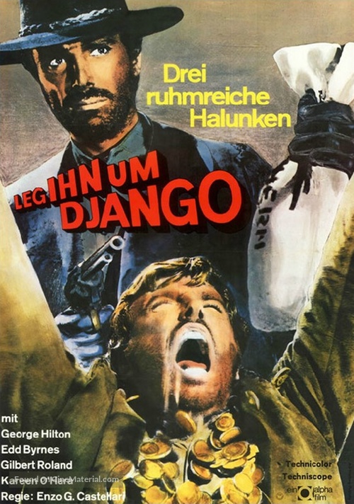 Vado... l&#039;ammazzo e torno - German Movie Poster