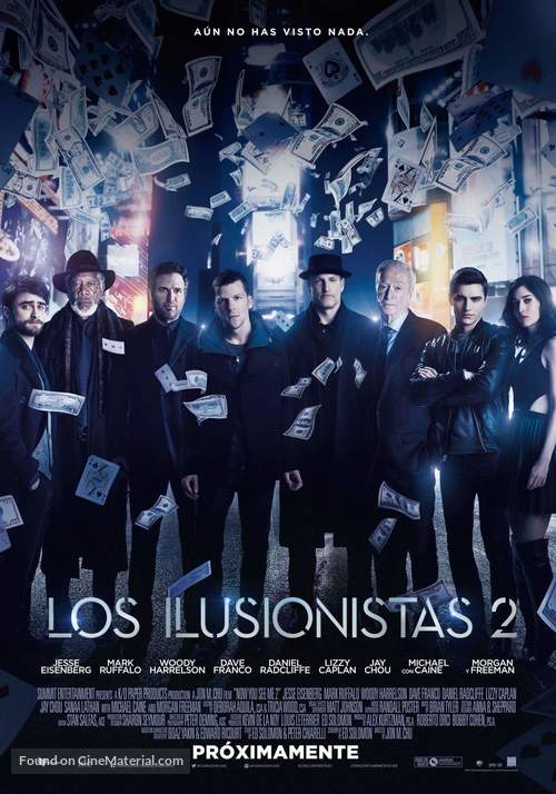 Now You See Me 2 - Mexican Movie Poster