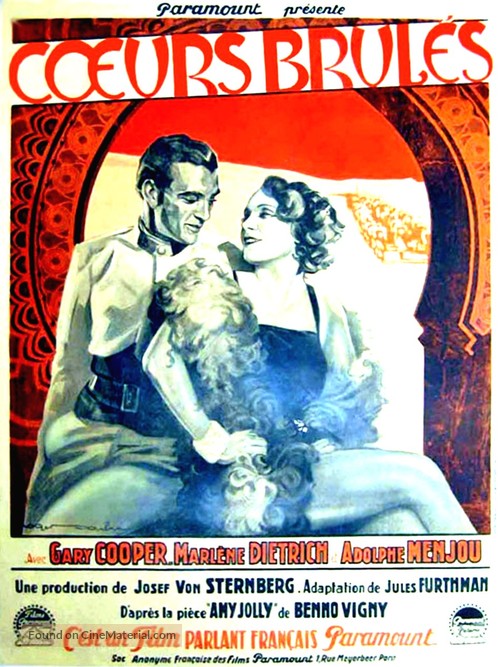 Morocco - French Movie Poster