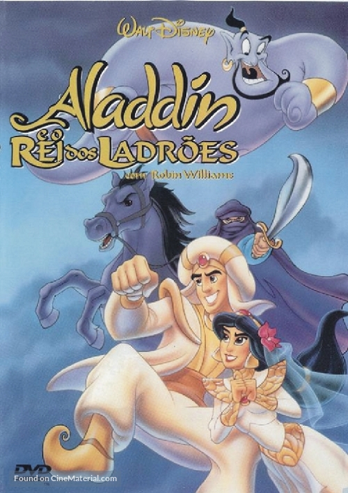 Aladdin And The King Of Thieves - Portuguese DVD movie cover
