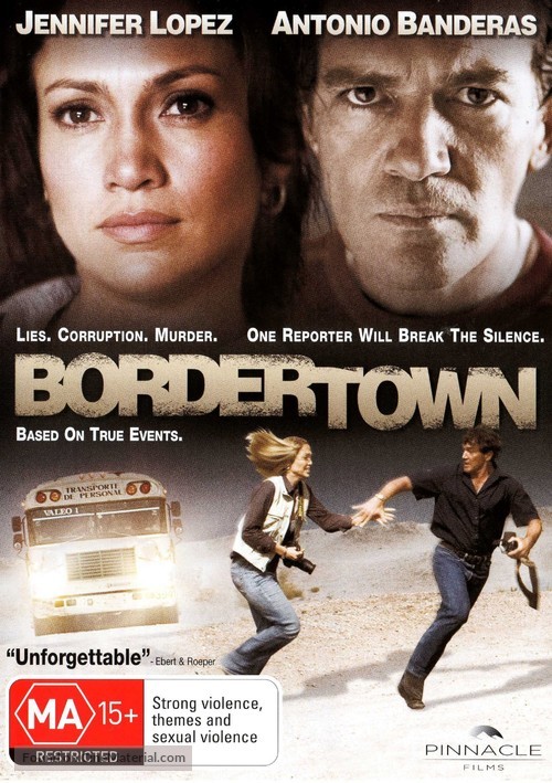 Bordertown - Australian DVD movie cover