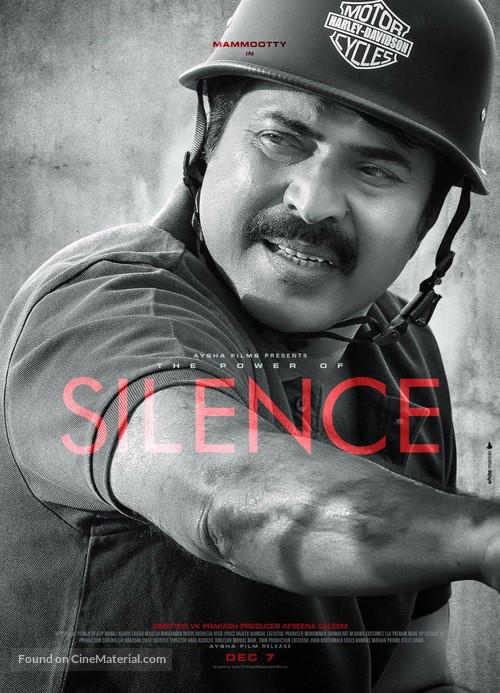 Silence - Indian Movie Poster