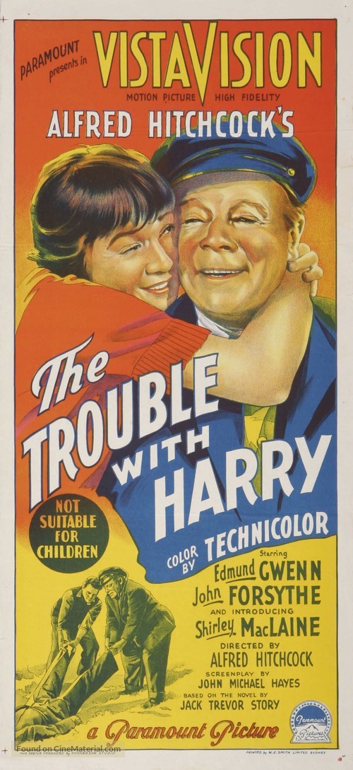 The Trouble with Harry - Australian Movie Poster