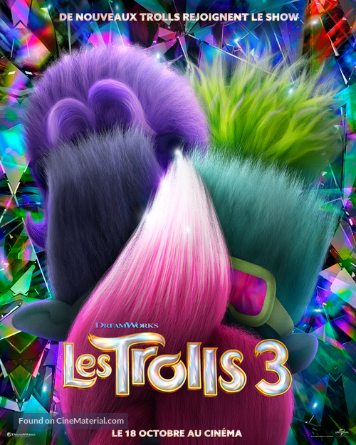 Trolls Band Together - French Movie Poster