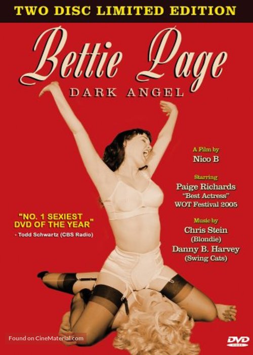 Bettie Page: Dark Angel - DVD movie cover