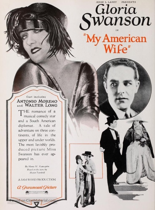 My American Wife - poster