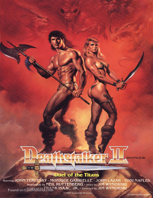 Deathstalker II - Movie Poster