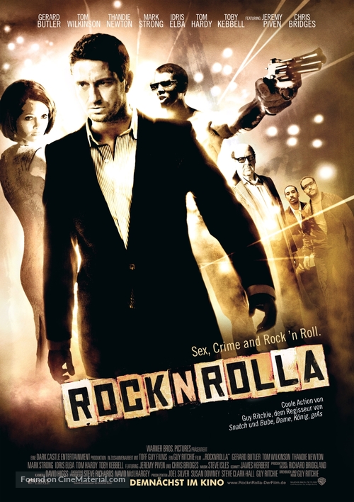RocknRolla - German Movie Poster