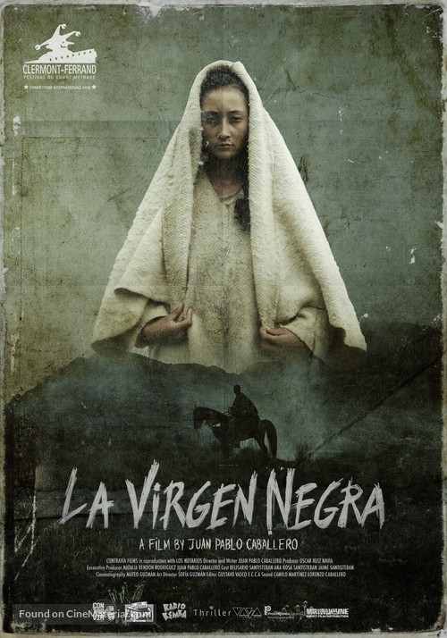 La Virgen Negra - Colombian Movie Poster