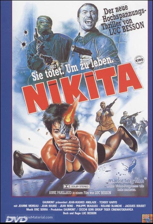 Nikita - German DVD movie cover