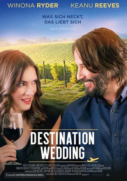 Destination Wedding - German Movie Poster