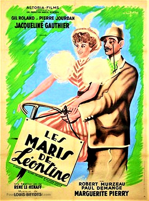 Les maris de L&eacute;ontine - French Movie Poster