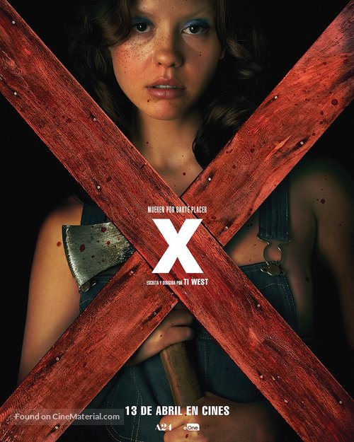 X - Spanish Movie Poster