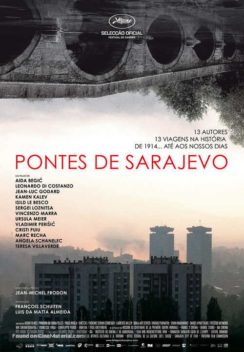 Ponts de Sarajevo - Portuguese Movie Poster