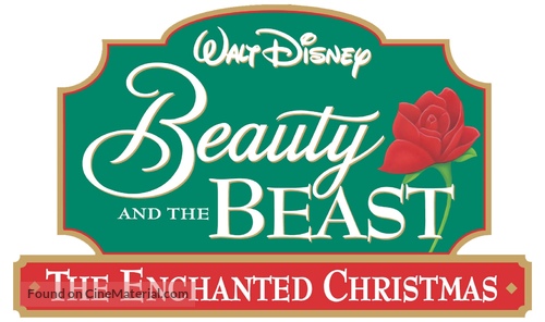 Beauty and the Beast: The Enchanted Christmas - Logo