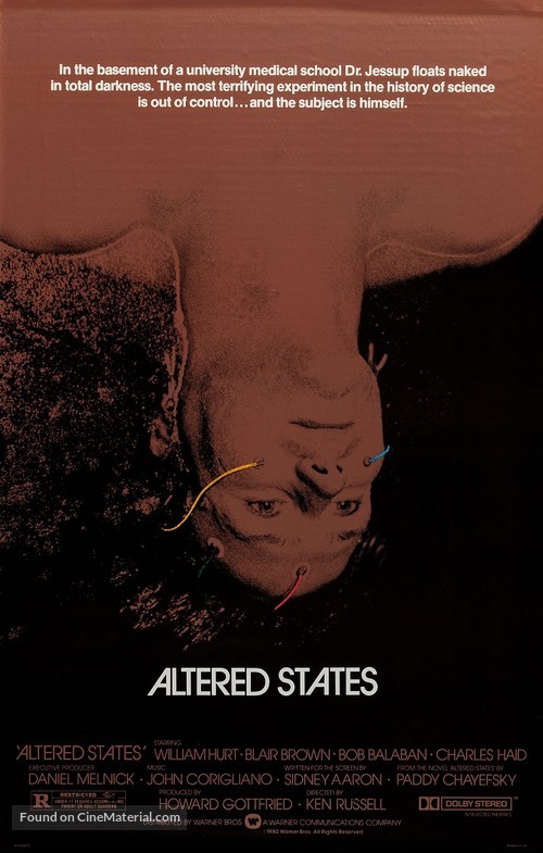 Altered States - Movie Poster