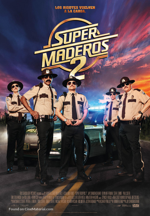 Super Troopers 2 - Spanish Movie Poster