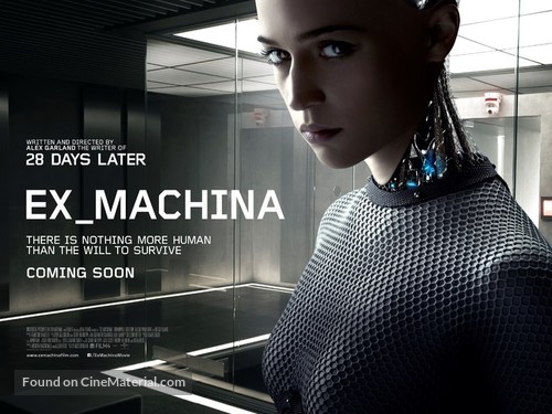Ex Machina - British Movie Poster