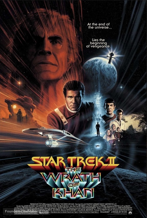 Star Trek: The Wrath Of Khan - Movie Poster