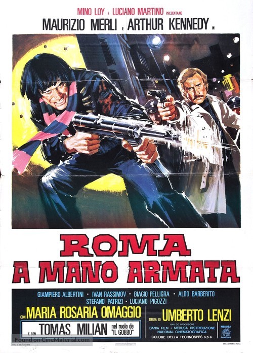 Roma a mano armata - Italian Movie Poster