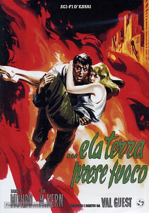 The Day the Earth Caught Fire - Italian Movie Poster