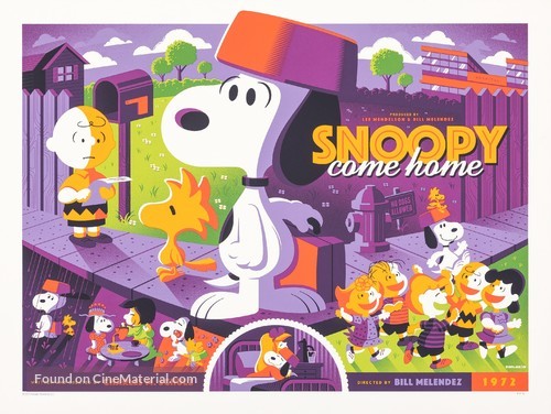 Snoopy Come Home - poster