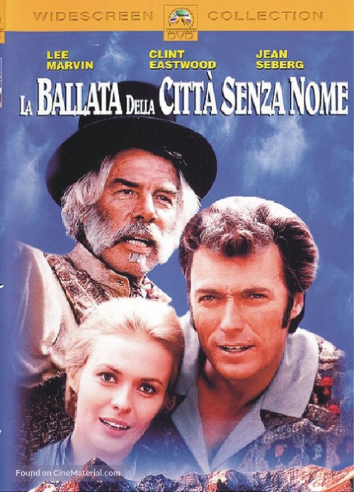 Paint Your Wagon - Italian DVD movie cover