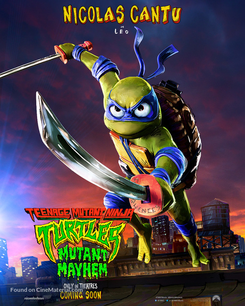 Teenage Mutant Ninja Turtles: Mutant Mayhem - Canadian Movie Poster