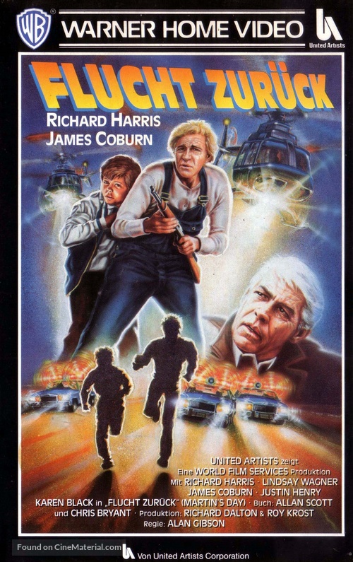 Martin&#039;s Day - German VHS movie cover