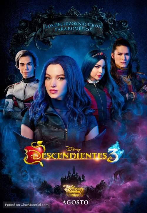 Descendants 3 - Argentinian Movie Poster