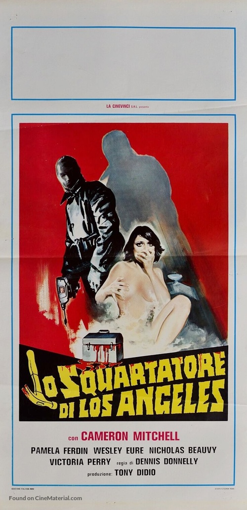 The Toolbox Murders - Italian Movie Poster