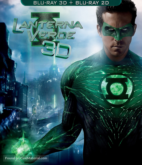 Green Lantern - Italian Blu-Ray movie cover