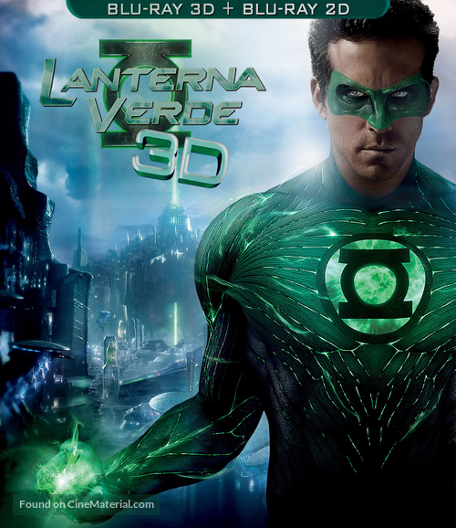 Green Lantern - Italian Blu-Ray movie cover