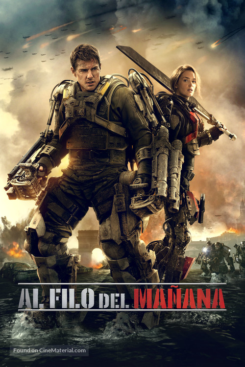 Edge of Tomorrow - Argentinian Movie Cover