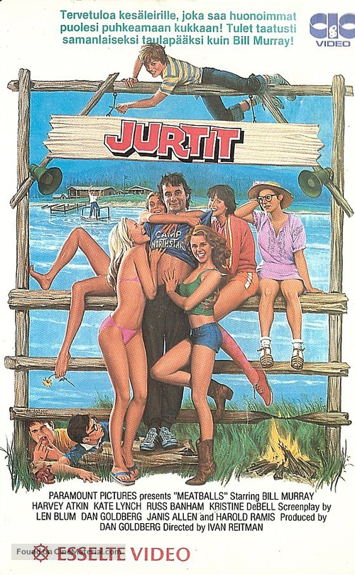 Meatballs - Finnish VHS movie cover