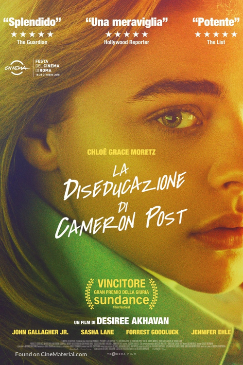 The Miseducation of Cameron Post - Italian Movie Poster