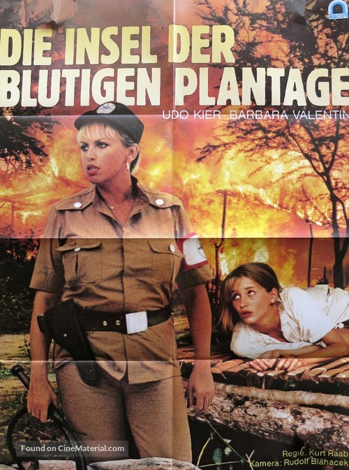 Die Insel der blutigen Plantage - German Movie Poster