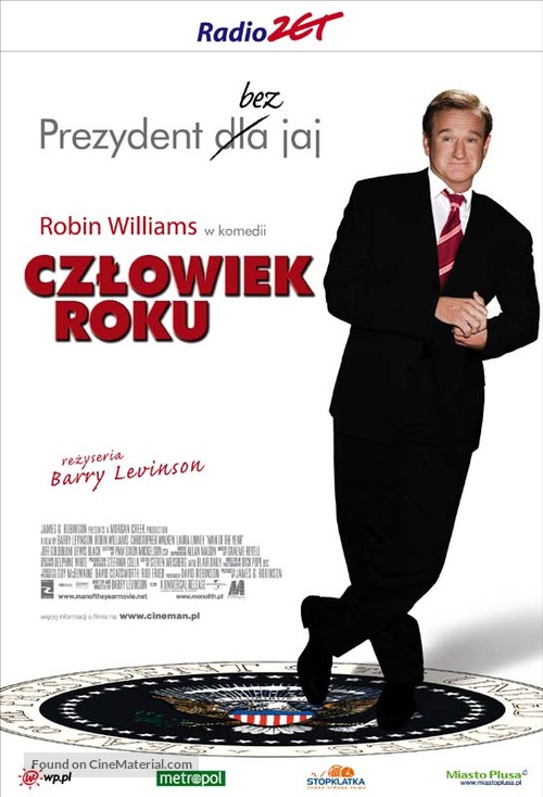 Man of the Year - Polish poster