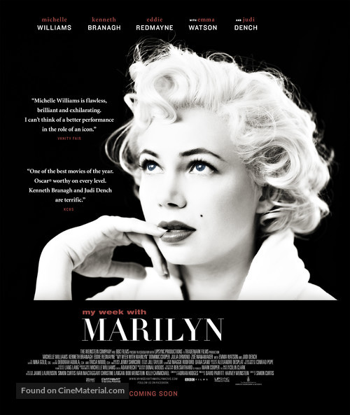 My Week with Marilyn - Movie Poster